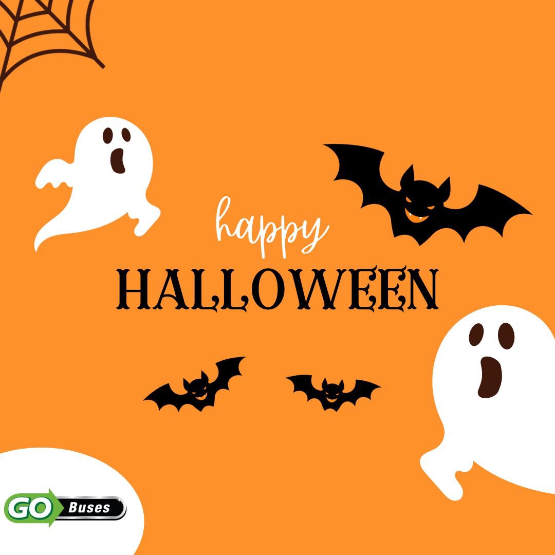 GoBusesTweets's tweet image. Happy Halloween 🎃 
.