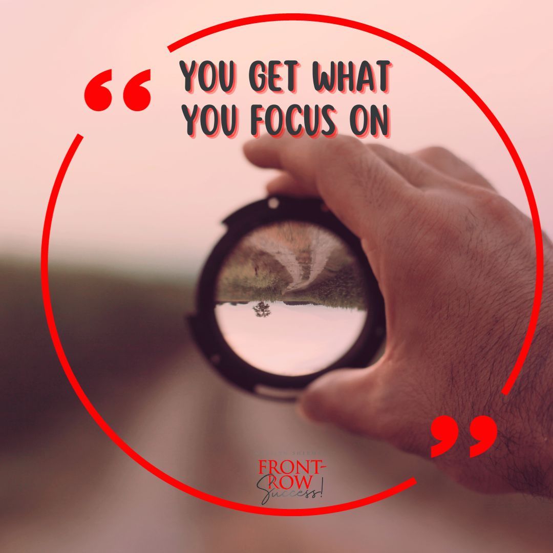 What you see today is a reflection of what you focus on. For today, focus on the positive, the good, the hopeful.
#MarilynSherman #FocusOnPositive #SeeHope