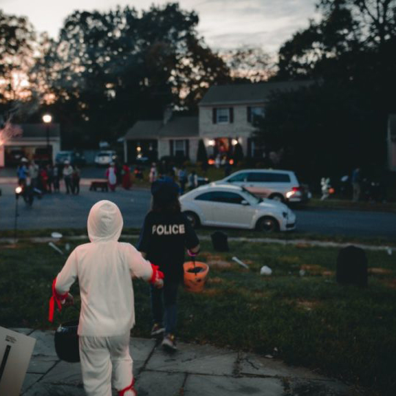 The only things kids should worry about tonight is a tummy ache. Please drive carefully on our roads - slow down (like reeeally slow), stay off your phone, enter &amp; exit driveways slowly &amp; follow all of the other rules of the road. #Halloween2023 #rcmpmb