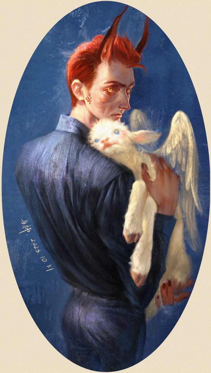 𝐻𝒜𝒫𝒫𝒴 𝐻𝒜𝐿𝐿𝒪𝒲𝐸𝐸𝒩
A little Halloween miracle😌
#GoodOmens #GoodOmensFanArt #aziracrow