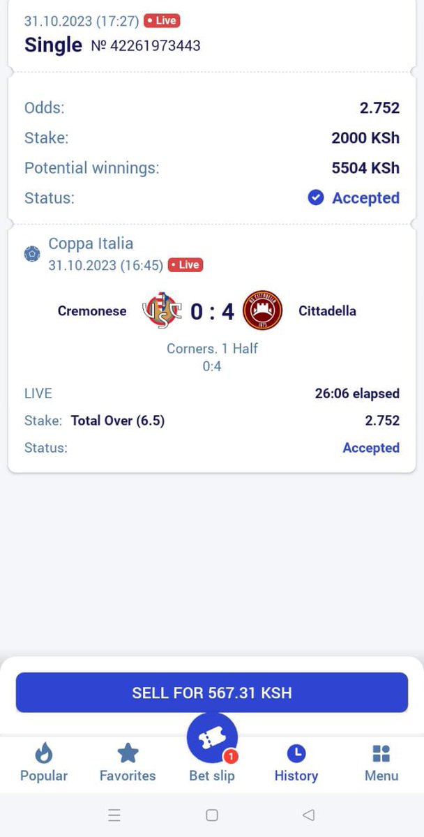 #Paripesa 
Let's get ourselves to our winning ways 👊
Code 👇

ECVAM

No #Paripesa account yet? Sign up with promocode Tasha746 now⚡
★ Zero taxes
★ Boosted odds
★Register👉 bit.ly/3M3QYiJ
★Promocode👉 Tasha746
(Receive 200% bonus up to 20,000 ksh upon using…