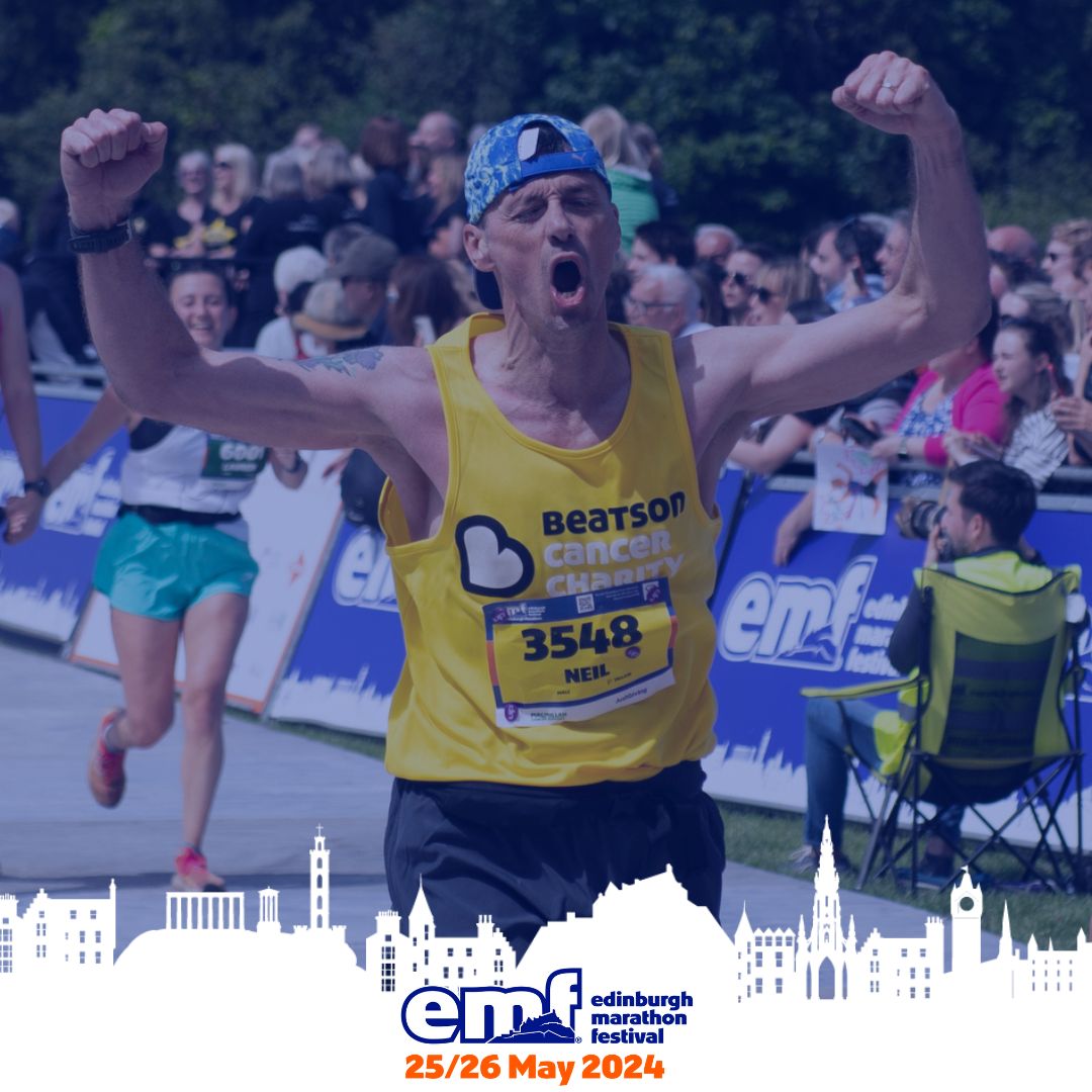 Caption this...👀 Who's excited for this finish line feeling at #emf2024!?