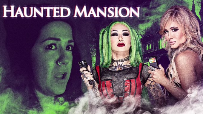 Happy Halloween!! Last episode of this season of @WWE Chamber of Horrors at The Winchester Mystery House