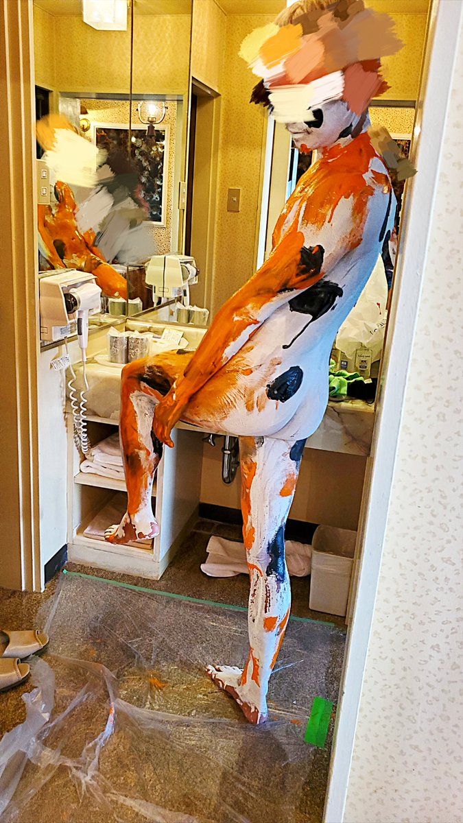 お菓子くれなきゃペイントまみれにしてやるっ！とか言ってみたい🎃