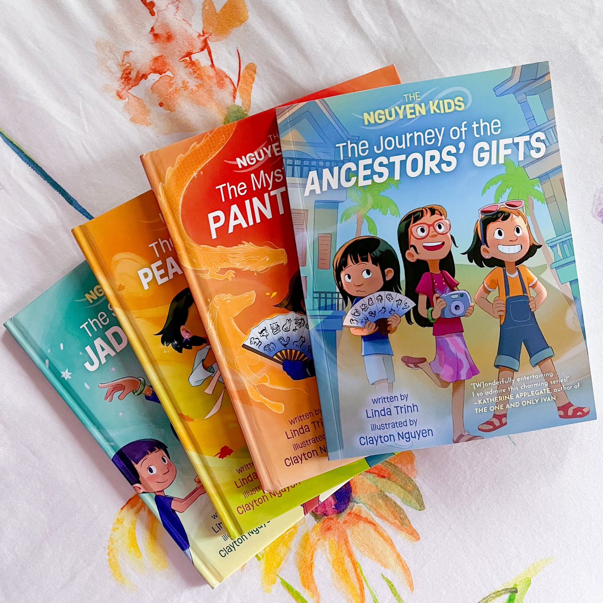 The latest installment in The Nguyen Kids series, The Journey of the Ancestors’ Gifts, is available now!🤩 Written by Linda Trinh and beautifully illustrated by Clayton Nguyen, this book takes the Nguyen kids on an exciting vacation.