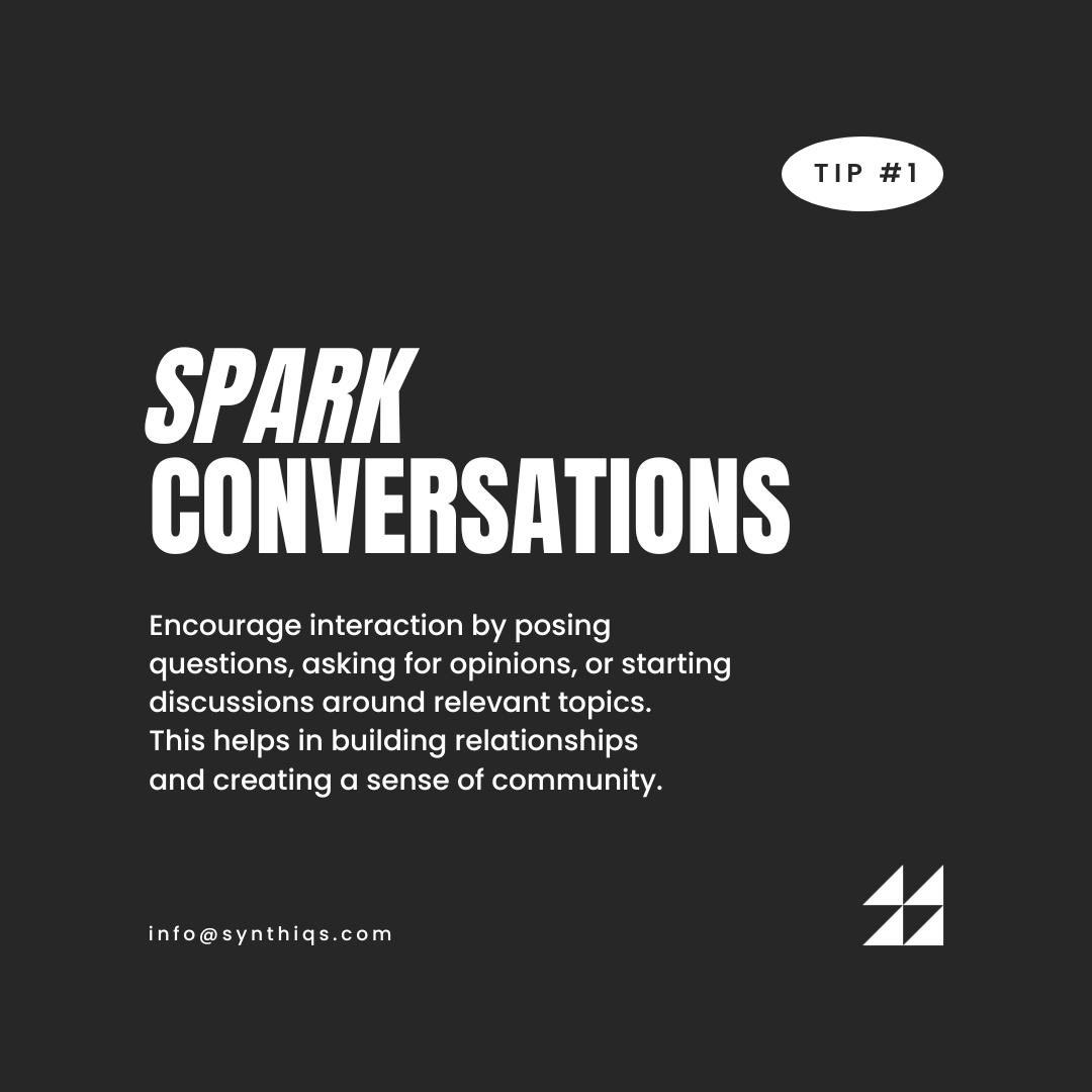 Synthiqsinfo's tweet image. &quot;Let&apos;s dive into a lively conversation! 🗣💬 What&apos;s on your mind today? Share your thoughts, questions, or stories in the comments below, and let&apos;s connect!&quot;
#conversation #clientengagements  #clientengagementmanager #conversionrate #conversionrateoptimization #synthiq