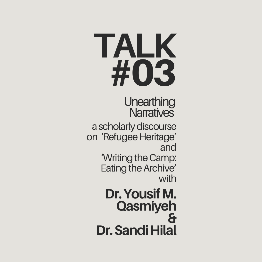 studinitiative's tweet photo. Unearthing Narratives: a scholarly discourse on ‘Refugee Heritage’ &amp; ‘Writing the Camp: Eating  the Archive’ w/ Dr. Yousif M. Qasmiyeh moderated by Dr. Sandi Hilal

Part 3 of the lecture series on #Palestine

02 Nov 2023 19:00 CET
Online | Zoom | Registration in bio (Linktree) https://t.co/1RyYpvqMbY