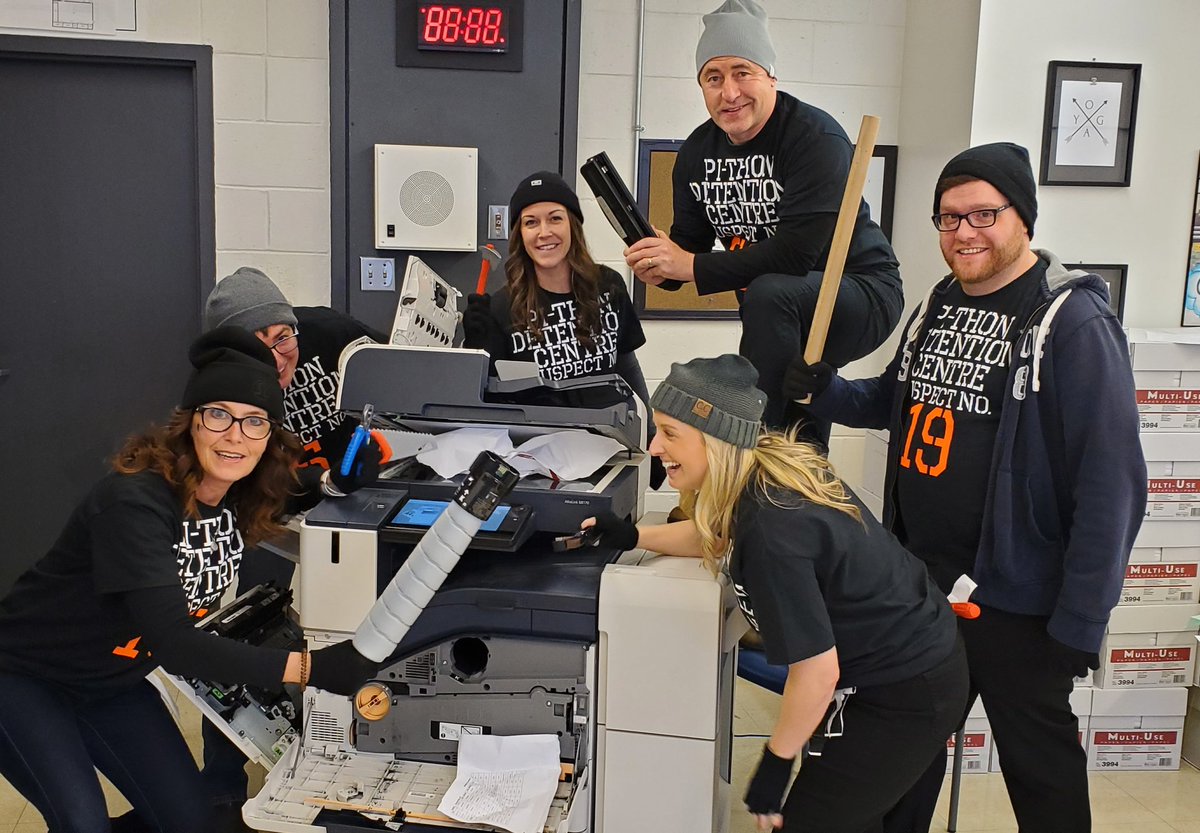 There has been a mishap in the copier room... major jam ... and the Math department are the PRIME suspects! Happy Halloween <a href="/SPJHPythons/">SPJH</a> 🎃 👻
