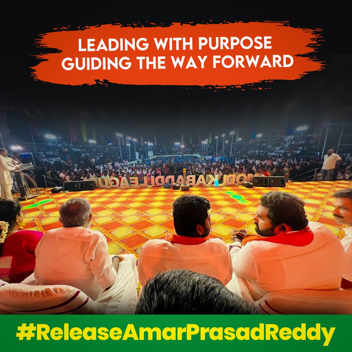 Leading with purpose, illuminating the path to bring an end to family politics in Tamil Nadu.

<a href="/mkstalin/">M.K.Stalin - தமிழ்நாட்டை தலைகுனிய விடமாட்டேன்</a> <a href="/CMOTamilnadu/">CMOTamilNadu</a> <a href="/annamalai_k/">K.Annamalai</a> <a href="/blsanthosh/">B L Santhosh</a> <a href="/tnpoliceoffl/">Tamil Nadu Police</a> 

#ReleaseAmarPrasadReddy
