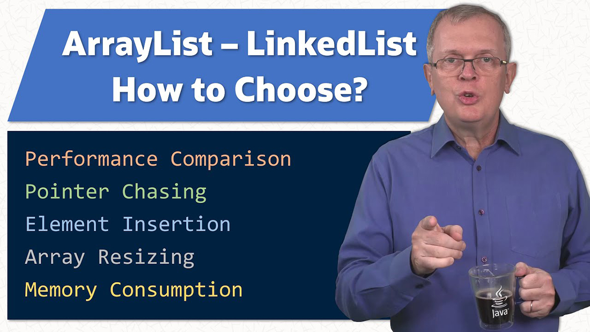 The Collections Framework offers two implementation for the List interface: ArrayList and LinkedList. How can you choose the best one for your application?

<a href="/JosePaumard/">José Paumard</a> discusses in this #JEPCafe. social.ora.cl/6014ue5cO