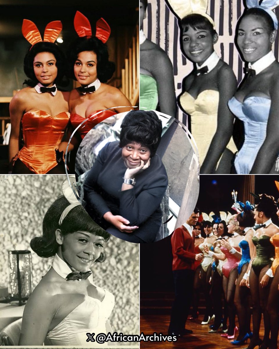 AfricanArchives's tweet image. Happy Halloween 🎃 

Did you know the original playboy club costume was designed by Zelda Wynn Valdes, a black designer. She also opened the first ever black-owned boutique in manhattan in 1948.

She began to develop her skills by studying through her grandmother and working for…
