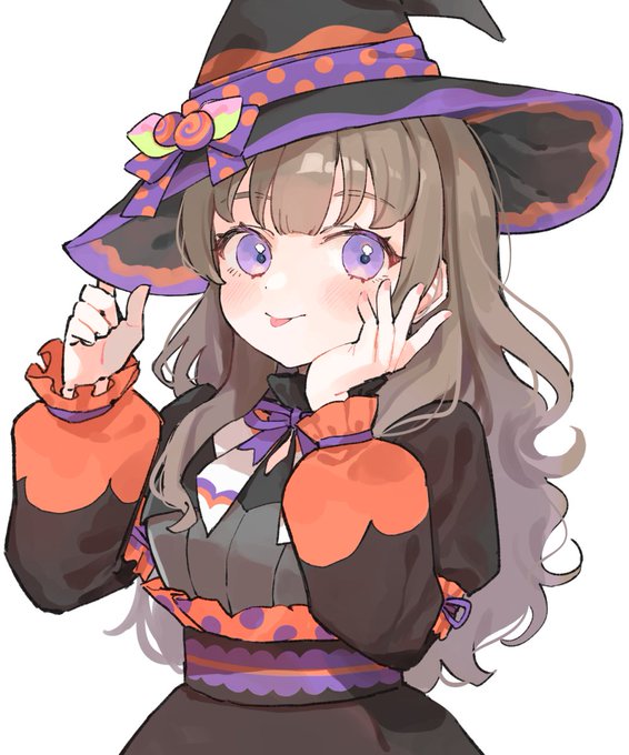 「brown hair halloween」 illustration images(Latest)