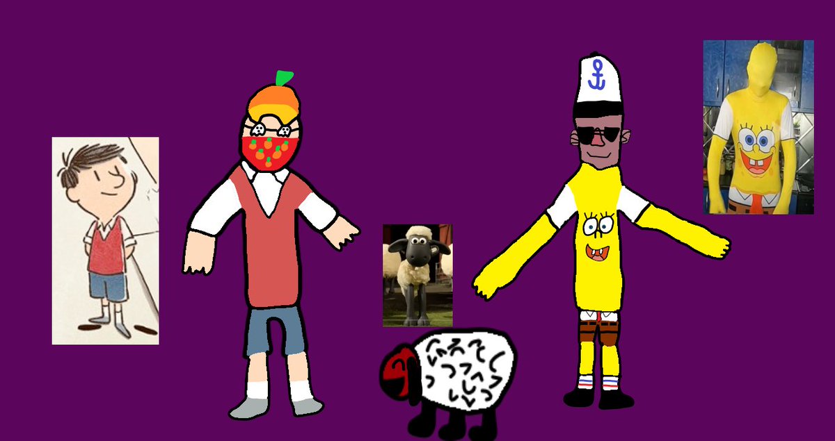 IreallyloveTOT's tweet photo. #IslandOfYourFears #lostsilver #ResidentEvil4Remake  #ddlcnatsuki #MarbleHornets #SquidGame #OC #LittleNicholasHappyAsCanBe #JaredWarrenheim #Spongebob #VitaCarnis #ShaunTheSheep #faith #TheAmazingDigitalCircus Happy Halloween with Anti-Literature club + John Ward and Garcia https://t.co/QYFV7lB6hX
