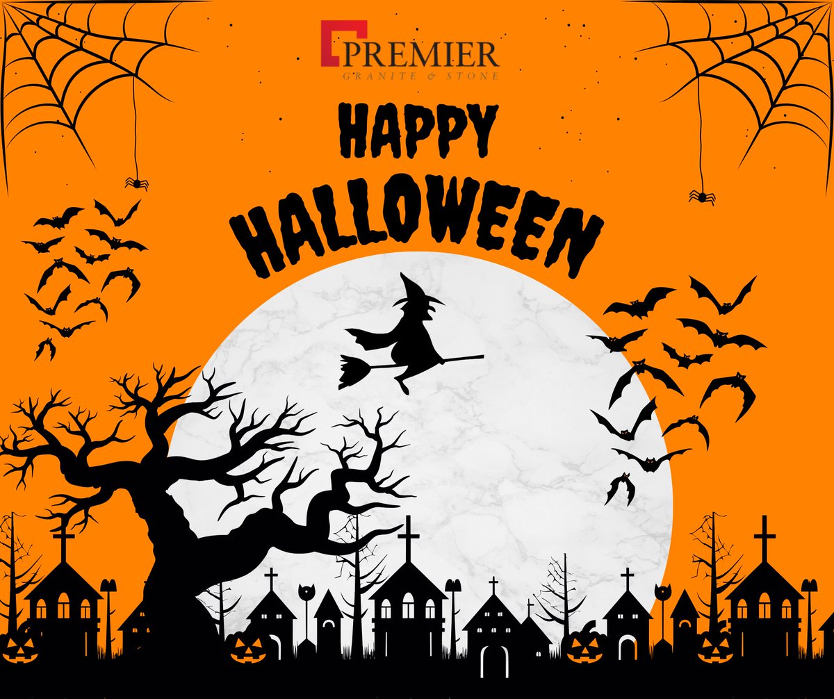 Happy Halloween from Premier Granite &amp; Stone! Have a ghoulishly great time tonight! #HappyHalloween
