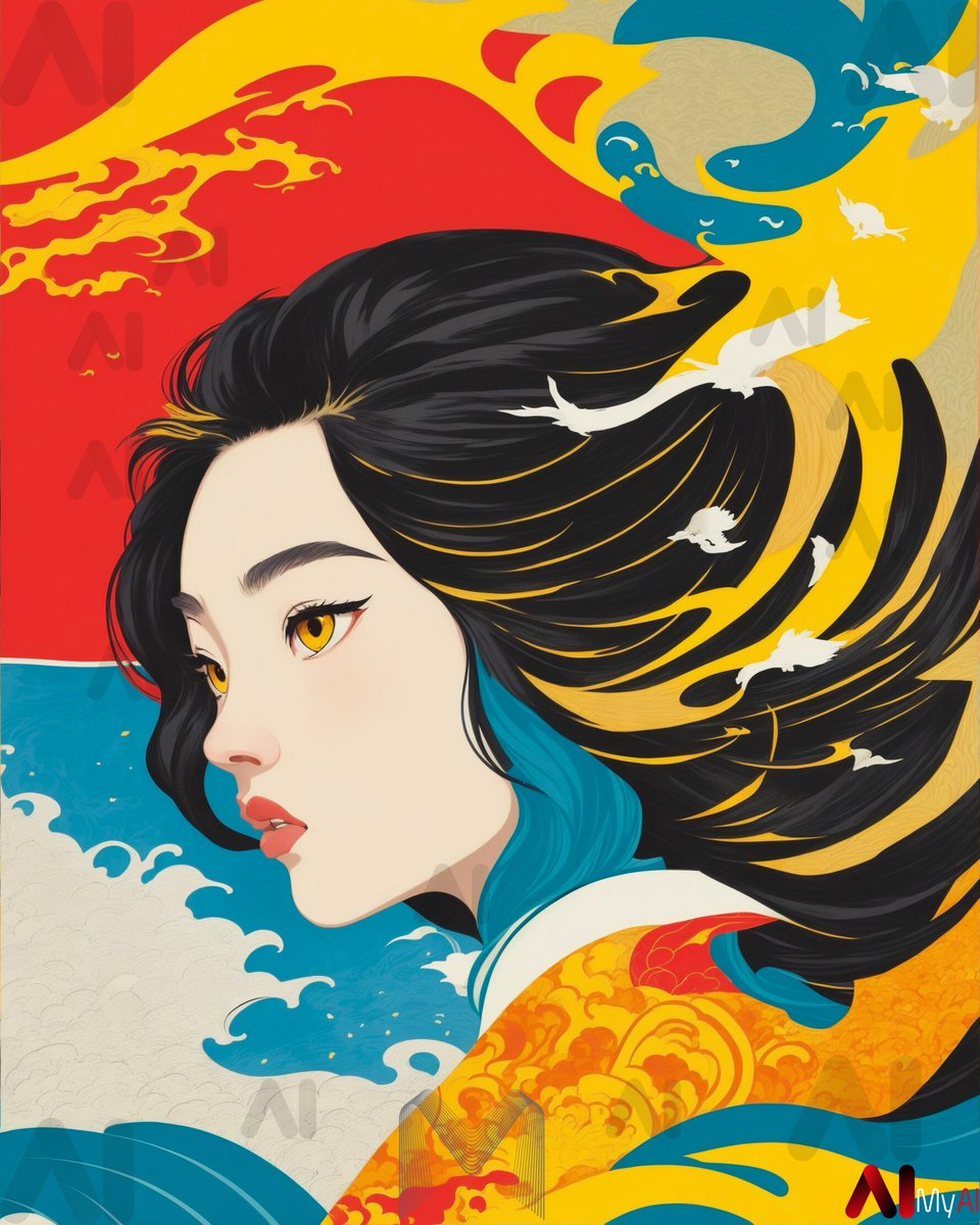 Are your eyes flames, or is your soul fire?
I don't know, but your gaze ignites a volcano in me.
May the day find light in you, 
If the moon bowed before your radiance, 
If only your beautiful eyes' light could be seen.

#art #AI #ArtificialIntelligence #SDXL