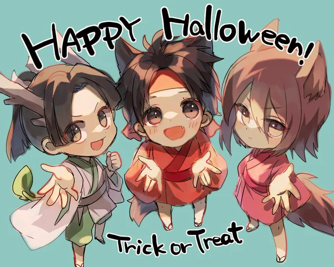 急いで描いたハロウィン絵