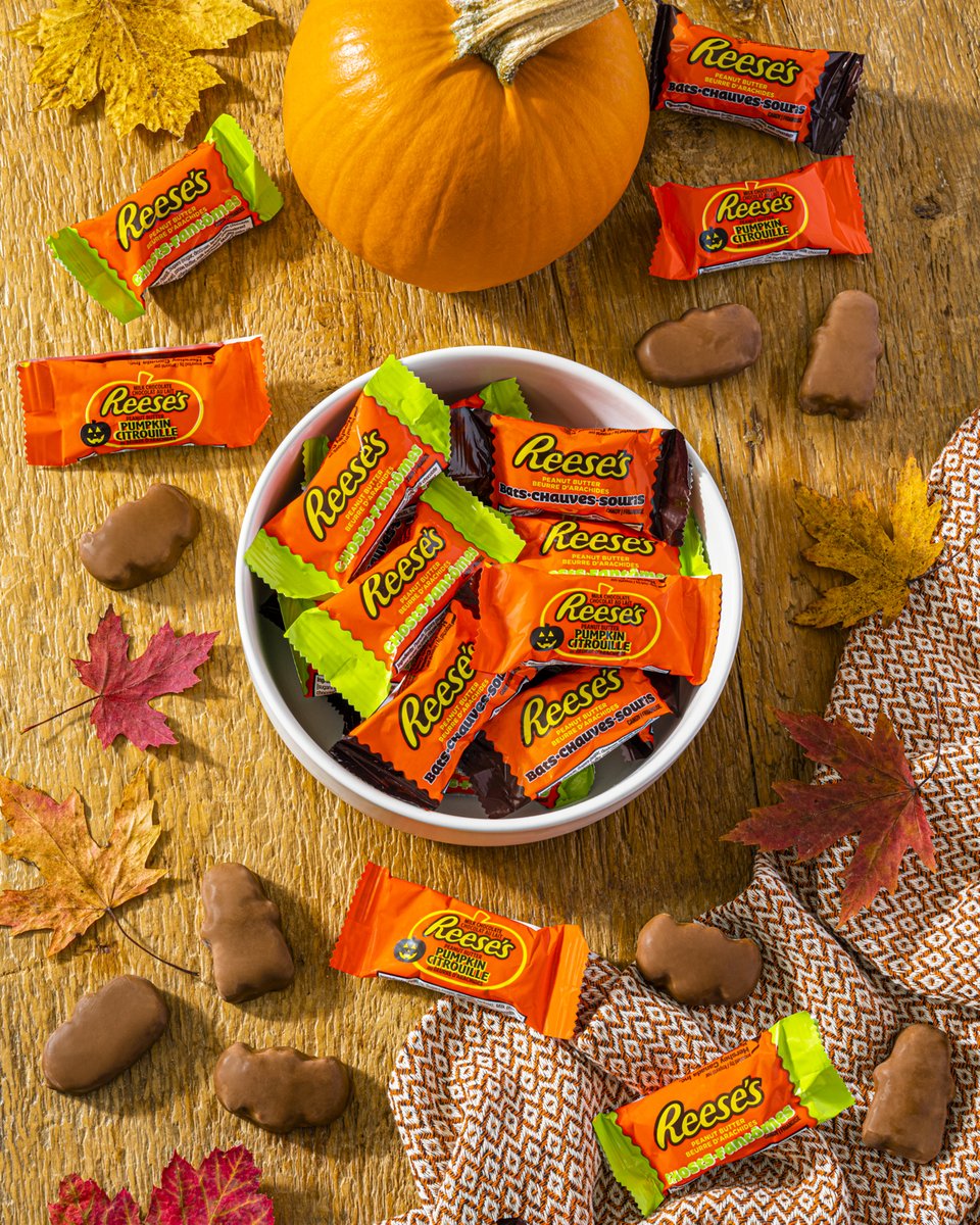 These REESE'S Halloween Peanut Butter Shapes are back (for a limited time) - right in time for the Halloween spirit! 🎃🍫

Are you just as excited to try them too?

#Reeses #ReesesCanada #TrickOrTreat #Halloween