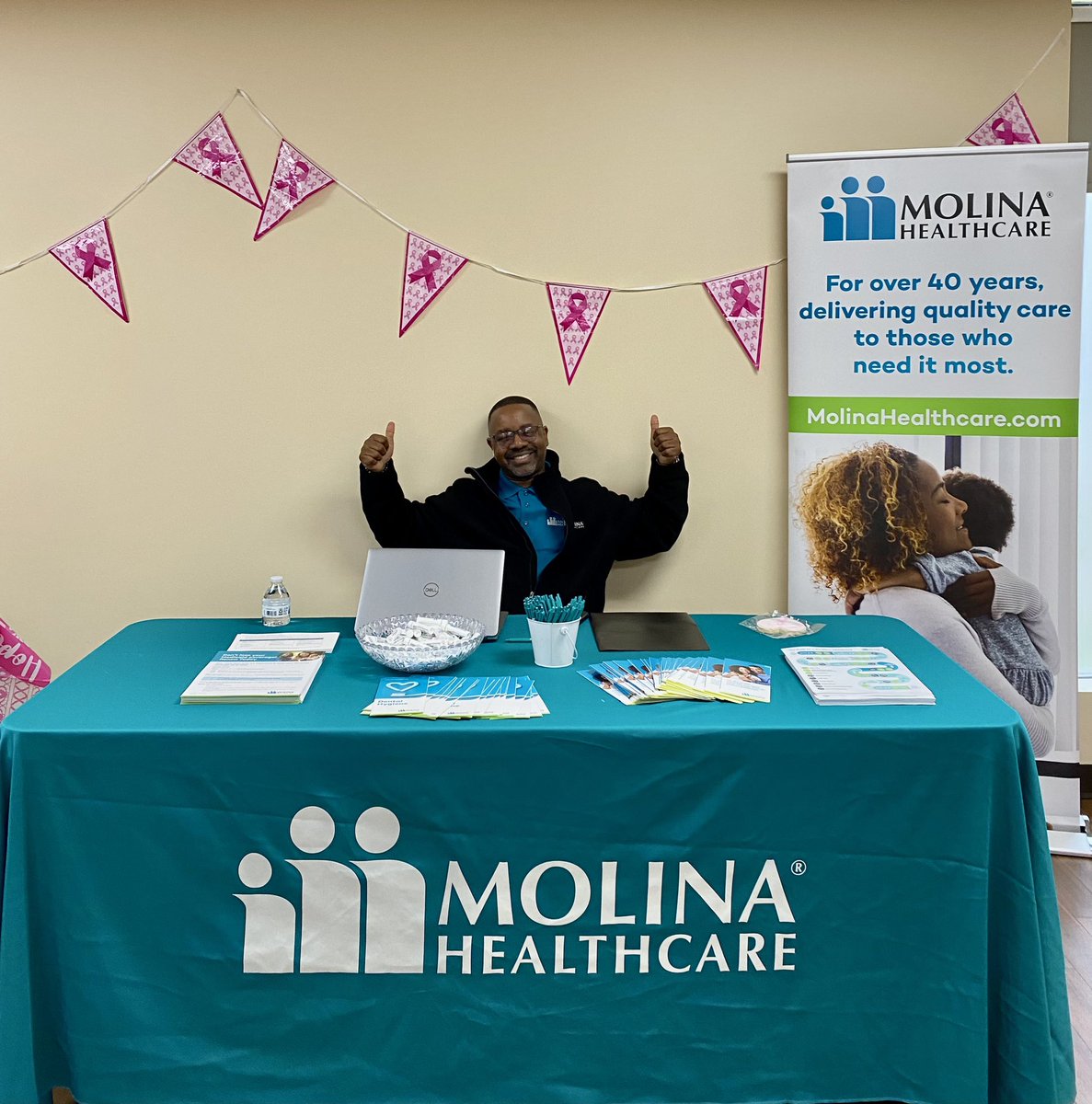 Thanks <a href="/molinahealth/">Molina Healthcare</a> Molina Healthcare Michigan for sharing info with guests at our Women’s Health Day!  You added to the day and made getting mammograms and Pap smears a much more fun!