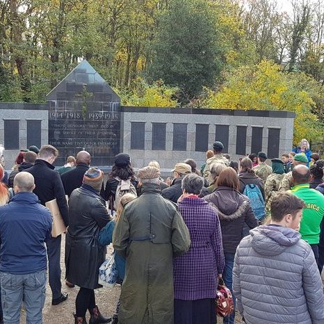 Remembrance Day Ceremony 12/11 @ 10:45am War Memorial - Southern Grove E3 4PX Join the local community, elected representatives, local cadets and youth groups to remember the military and civilian war dead of Tower Hamlets both past and present. tickettailor.com/events/thefrie…?