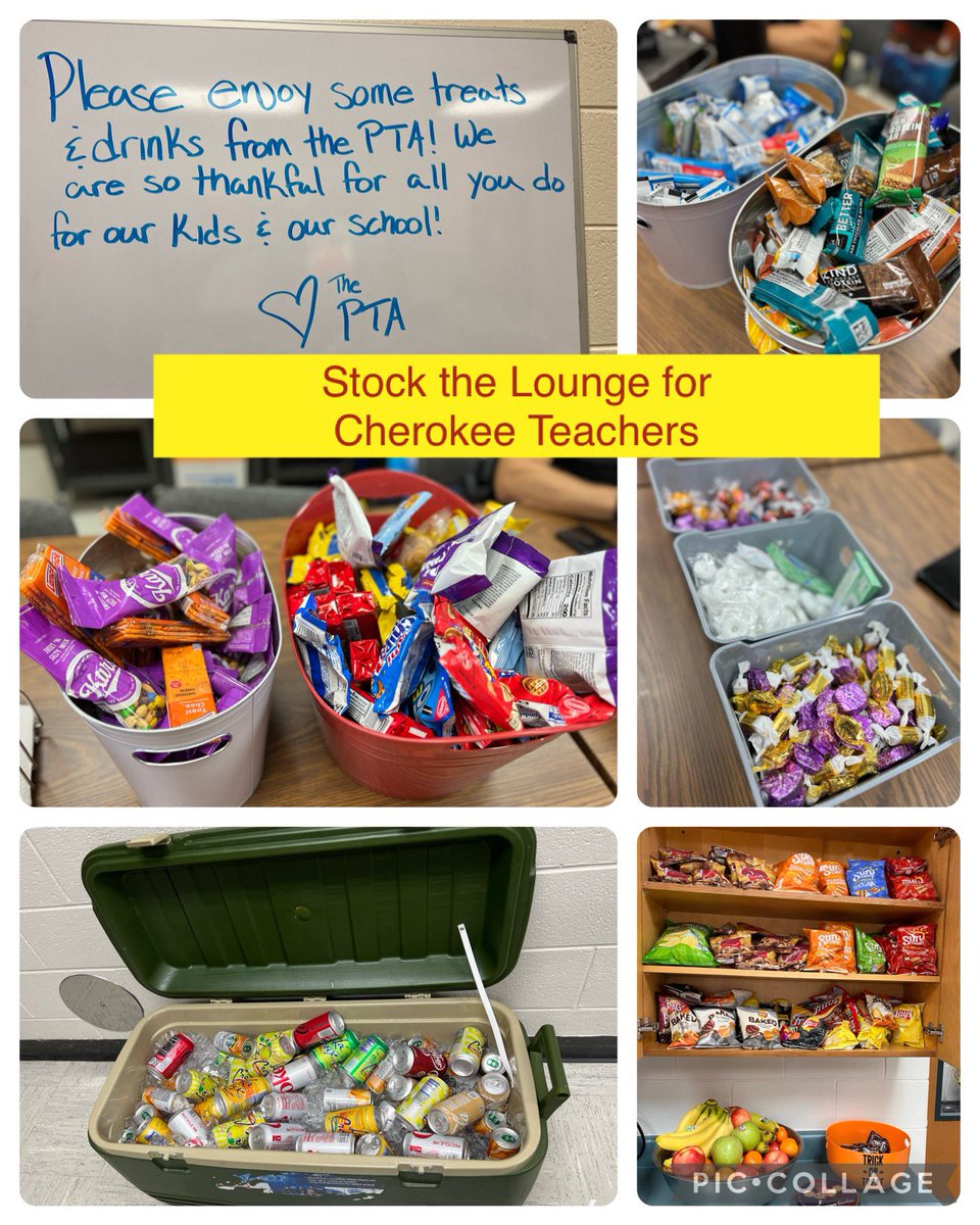 Thank you to our AMAZING PTA and parents for this wonderful treat! We appreciate all of you!