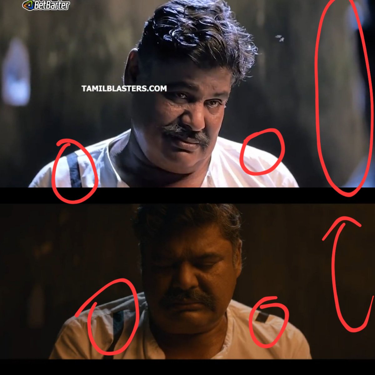 ÉAGLÉ (@euphoriceagle19) on Twitter photo <a href="/7screenstudio/">Seven Screen Studio</a> <a href="/actorvijay/">Vijay</a> <a href="/Dir_Lokesh/">Lokesh Kanagaraj</a> <a href="/trishtrashers/">Trish</a> <a href="/anirudhofficial/">Anirudh Ravichander</a> <a href="/duttsanjay/">Sanjay Dutt</a> <a href="/akarjunofficial/">Arjun</a> <a href="/Jagadishbliss/">Jagadish</a> <a href="/PharsFilm/">Phars Film Co LLC</a> <a href="/ahimsafilms/">Ahimsa Entertainment</a> <a href="/GTelefilms/">Goldmines Telefilms</a> <a href="/SitharaEnts/">Sithara Entertainments</a> Missing GVM face back shot, full stripe in original but half stripe in this footage, one side stripe missing
Maatama reshoot panna maateengala da kena bundaigala 😂😂
#LeoScam #LeoDisaster <a href="/7screenstudio/">Seven Screen Studio</a> <a href="/actorvijay/">Vijay</a> <a href="/Dir_Lokesh/">Lokesh Kanagaraj</a> <a href="/trishtrashers/">Trish</a> <a href="/anirudhofficial/">Anirudh Ravichander</a> <a href="/duttsanjay/">Sanjay Dutt</a> <a href="/akarjunofficial/">Arjun</a> <a href="/Jagadishbliss/">Jagadish</a> <a href="/PharsFilm/">Phars Film Co LLC</a> <a href="/ahimsafilms/">Ahimsa Entertainment</a> <a href="/GTelefilms/">Goldmines Telefilms</a> <a href="/SitharaEnts/">Sithara Entertainments</a> Missing GVM face back shot, full stripe in original but half stripe in this footage, one side stripe missing
Maatama reshoot panna maateengala da kena bundaigala 😂😂
#LeoScam #LeoDisaster