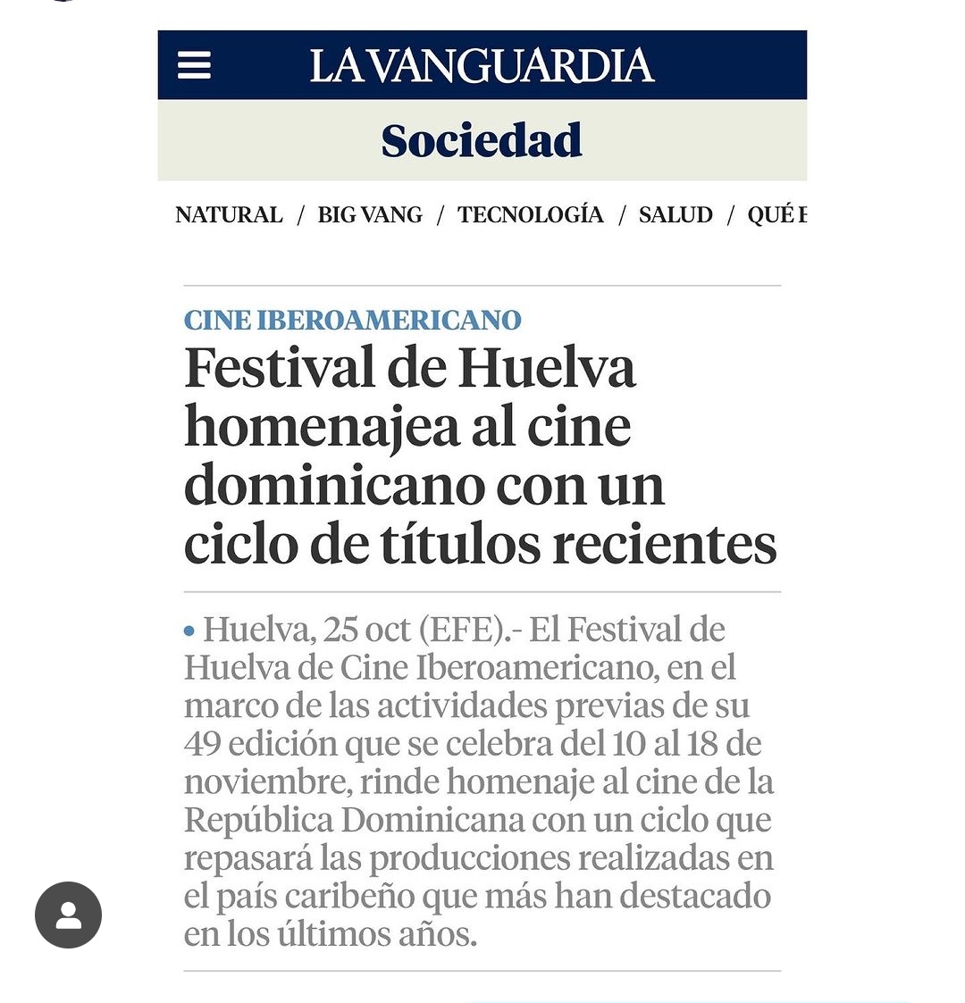 FaulaFilms's tweet image. Felices de formar parte, con “Miriam Miente” y “Una Película Sobre Parejas”, de esta selección del mejor cine dominicano que llega a la plataforma @Filmin a partir del 3 de noviembre y hasta el 19 del mismo mes. Gracias a la @DGCINERD y al @Festicinehuelva