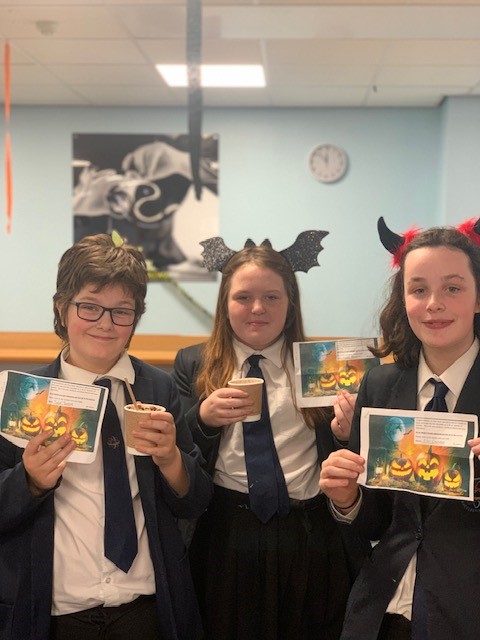 TheMaccAcademy's tweet photo. Today, students were invited to a 'spooky tea party' as a reward for their hard work and positive attitude toward academic excellence. They were greeted with hot chocolate and cupcakes in the canteen to celebrate. π
#Learningaboveall #AcademicExcellence #KnownandValued https://t.co/c9LieS4gc5