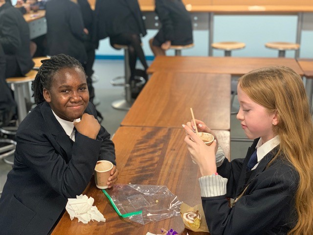 TheMaccAcademy's tweet photo. Today, students were invited to a 'spooky tea party' as a reward for their hard work and positive attitude toward academic excellence. They were greeted with hot chocolate and cupcakes in the canteen to celebrate. π
#Learningaboveall #AcademicExcellence #KnownandValued https://t.co/c9LieS4gc5