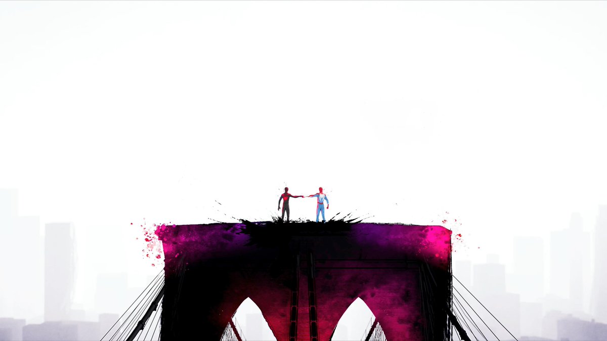 ursRockrider's tweet photo. Marvel's Spider-Man 2 credits shots in the Textless version, wallpaper material part 3. 🕸️🕷️ https://t.co/rYAdMUSWk7