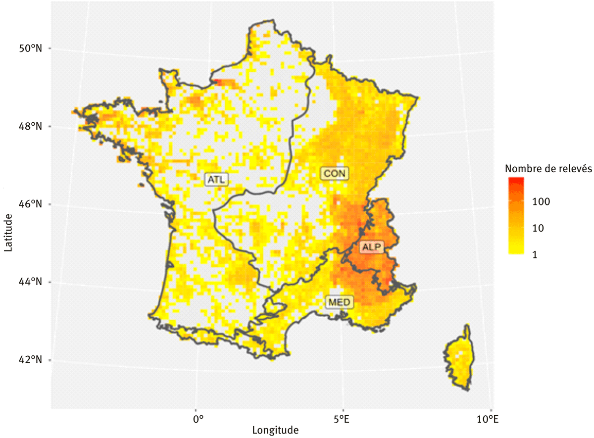 L’indice d’humidité d’Ellenberg pour délimiter les #zoneshumides sur l’ensemble des régions biogéographiques et des grands types d’habitats présents en France métropolitaine
👉revue-set.fr/article/view/7…