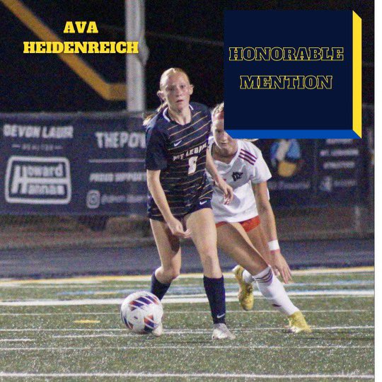 Congrats to our six MTLGS players who were selected to the BIG 56 All-Conference teams!! 
First Team  
-Casey Gorman 
-Sara Incorvati 
-Jackie Massof 
Second Team 
-Mary McElhattan 
-Tessa Peer 
Honorable Mention 
-Ava Heidenreich