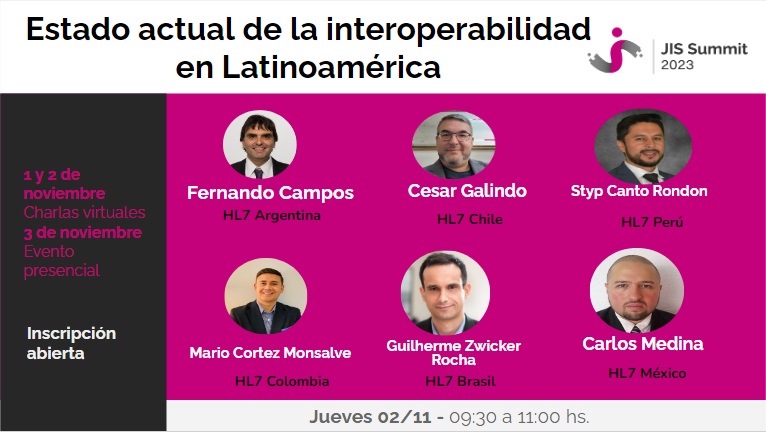Fernando Campos (@fernandoacampos) on Twitter photo IMPERDIBLE. 2/11 9:30 hs. Interoperabilidad en Latinoamerica. Si te interesa la interoperabilidad no te podes perder este panel. Los referentes de cada pais presentando sus experiencias y proyectos. tinyurl.com/ymt7khcr
#JISHIBA #interoperabilidad #FHIR <a href="/HL7Argentina/">HL7 Argentina</a> <a href="/HL7/">HL7 International</a> IMPERDIBLE. 2/11 9:30 hs. Interoperabilidad en Latinoamerica. Si te interesa la interoperabilidad no te podes perder este panel. Los referentes de cada pais presentando sus experiencias y proyectos. tinyurl.com/ymt7khcr
#JISHIBA #interoperabilidad #FHIR <a href="/HL7Argentina/">HL7 Argentina</a> <a href="/HL7/">HL7 International</a>
