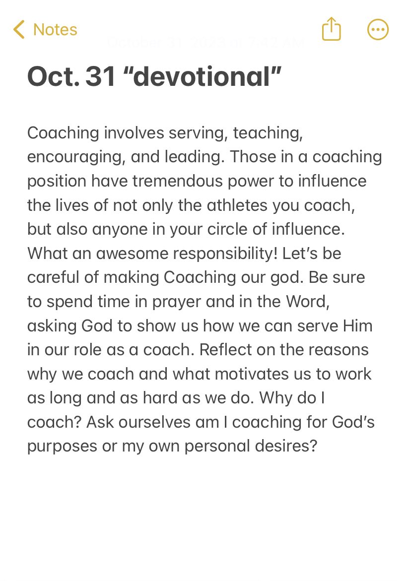 I got this message from our character coach from @NationofCoaches . Had to share it. Keep working Coaches-Bigger Purpose than🏀