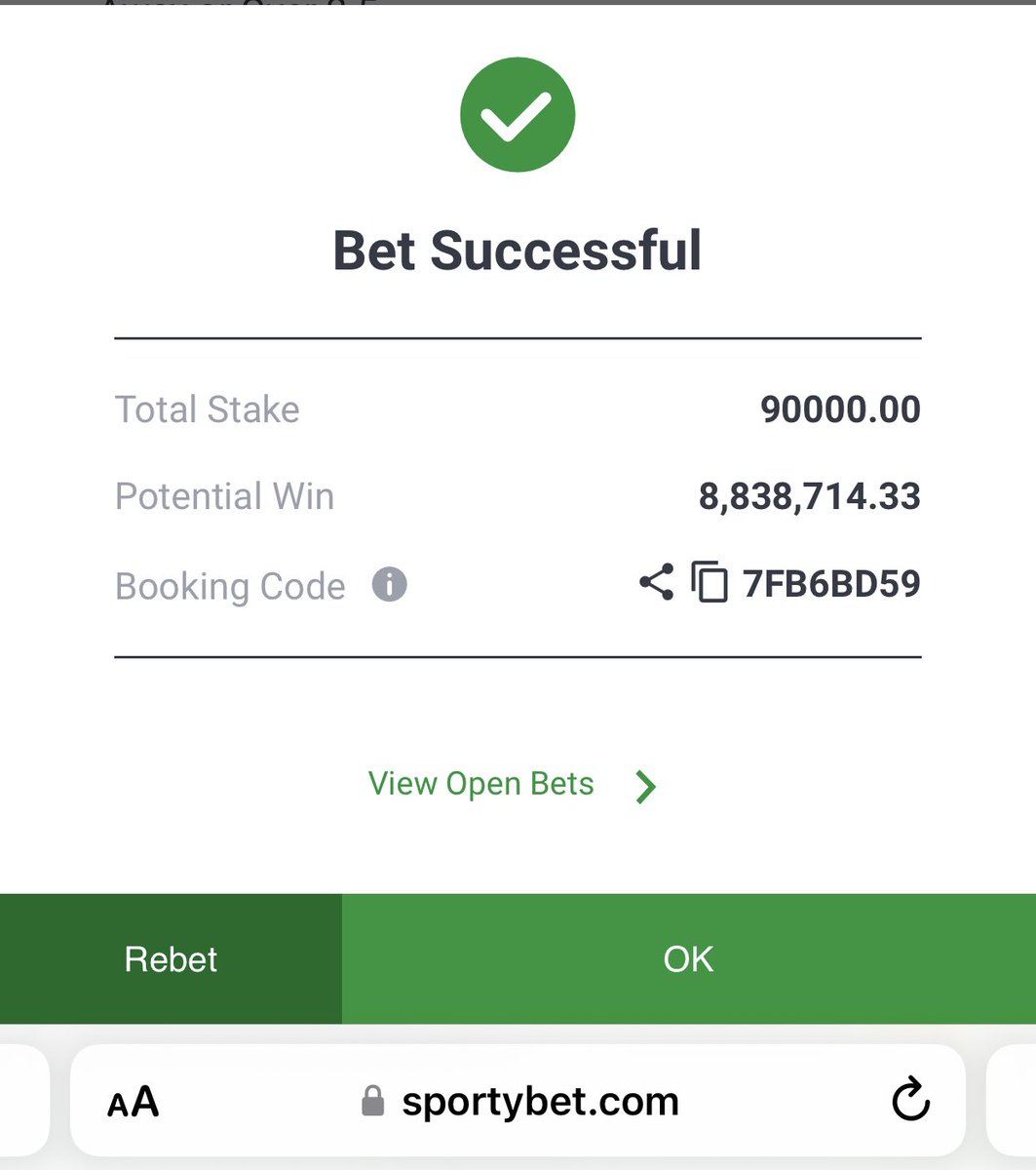 Kingsolomon_Jnr's tweet photo. 100 odds. 7FB6BD59 https://t.co/y4QVgzxdfm