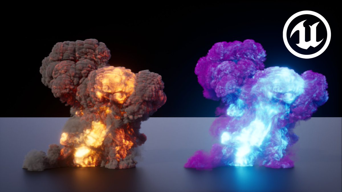 jorenkandel's tweet photo. 🚨 New Tut/Freebie alert! How to Use a VDB In @UnrealEngine   Plus a Free Shader to make it really easy: https://t.co/1oWEJ1m1LL https://t.co/zIQEAhxRWv