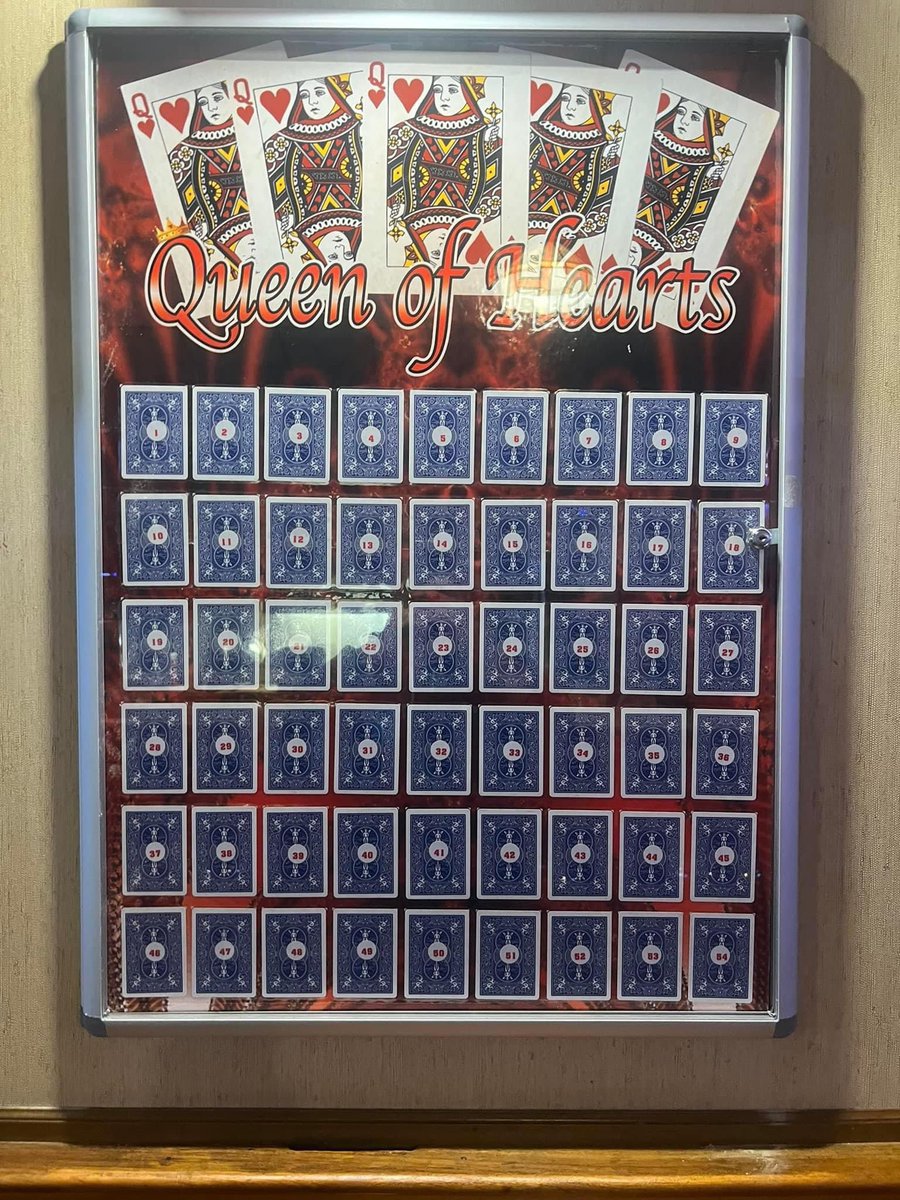 RusticDelphos's tweet photo. Queen of Hearts starts today. Come get your tickets. The jack pot starts at $3000. Drawing will be every Thursday at 8pm. https://t.co/nXYAIQMD2W