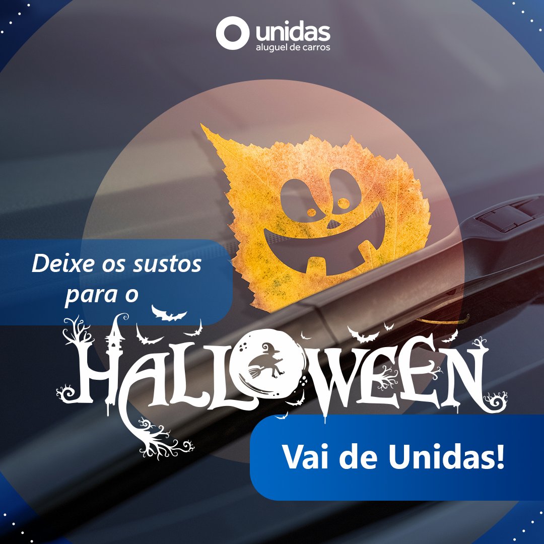 Nada de travessuras! 👻🎃

Na Unidas, a gente só oferece experiências assustadoramente boas pra você aproveitar suas viagens ao máximo. 😉

Acesse agora unidas.com.br e faça sua reserva.