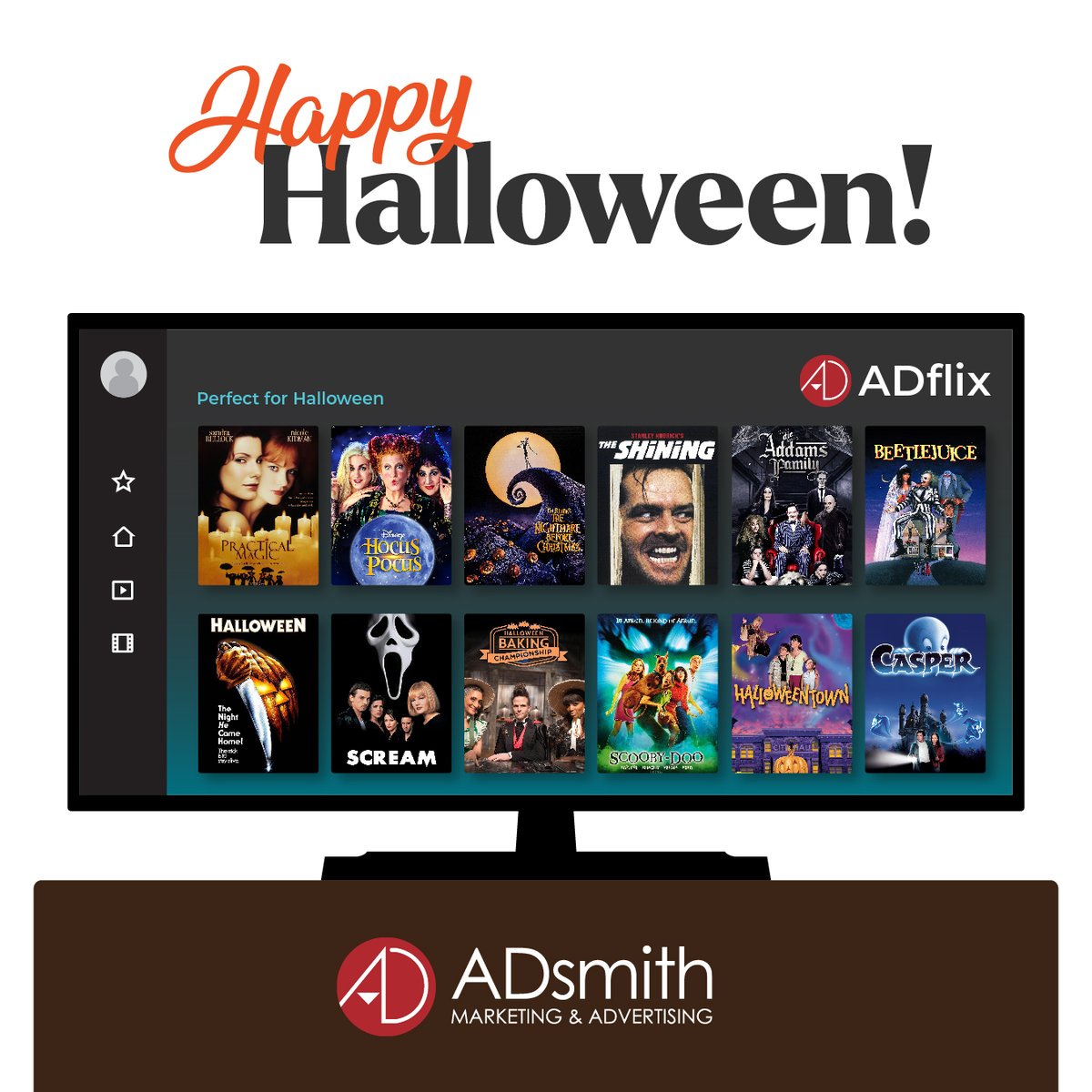 ADsmith417's tweet image. Happy Halloween from the ADsmith team! The votes are in for our team’s favorite Halloween movie. 

What’s your favorite spooky flick? Comment below⬇️

#happyhalloween #spookynights