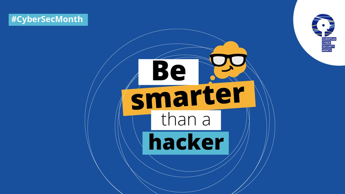 As European Cyber Security Month 2023 comes to a close, we want to extend our heartfelt gratitude to everyone who joined us in making it a tremendous success. 🌐 🙌 Spread the word! Share these tips with loved ones. #CyberSecMonth 👪

🔗 cybersecuritymonth.eu