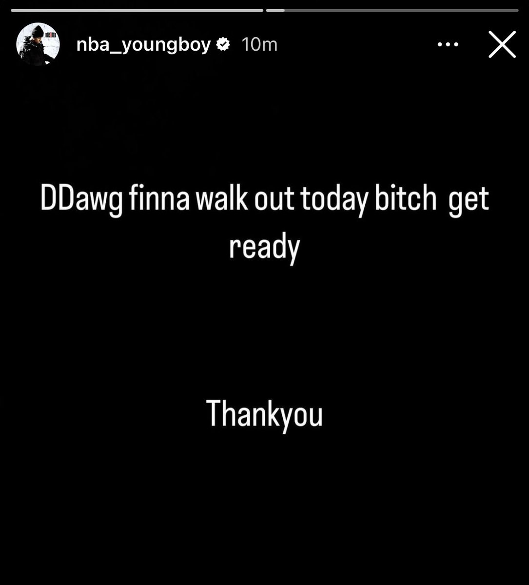 YoungboySnippet's tweet image. NBA YoungBoy Day 1 DDawg come home today 😈💚