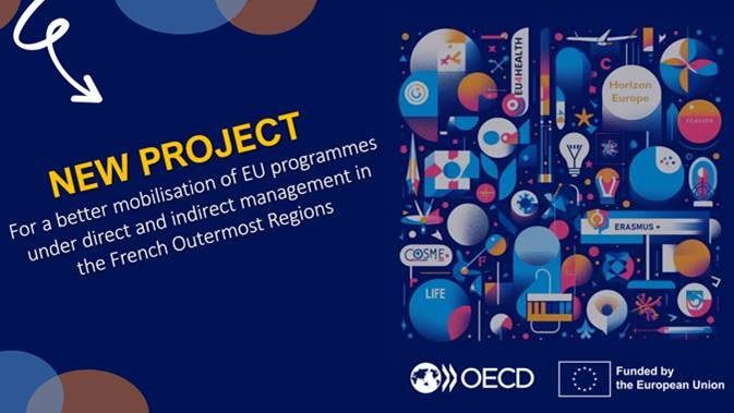 EU_reforms's tweet photo. France's Ministry of Interior and Overseas, in collaboration with @OECD and @EU_commission, is launching a project to improve the implementation of #EuropeanProgrammes in French Outermost Regions – La Réunion, Mayotte, Martinique, Guadeloupe, Saint-Martin and French Guiana. #TSI https://t.co/PPeDDW8MeS