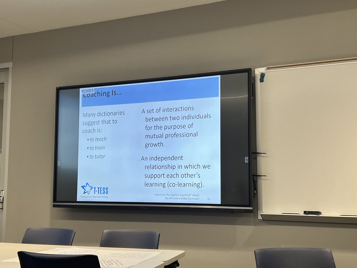 Field Supervisor Training today with <a href="/Region10ESC/">Region 10 ESC</a>! Thankful to still use my passion for coaching with the student teachers of <a href="/UofDallas/">University of Dallas</a> 💙