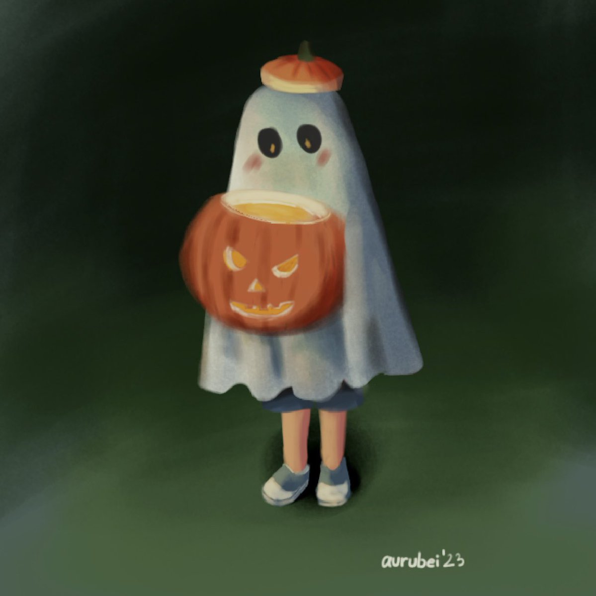 aurubei's tweet photo. Happy Halloween 🎃👻 #Halloween #Halloween2023 #HappyHalloween https://t.co/AevvsrZsHj
