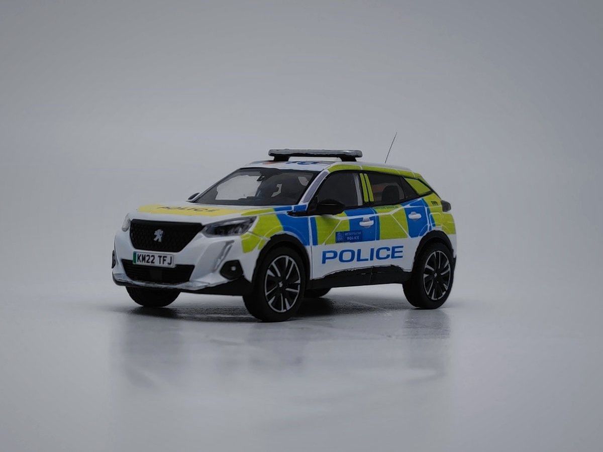 blue_code3's tweet image. 1/43 Metropolitan Police Peugeot 2008 #FPP