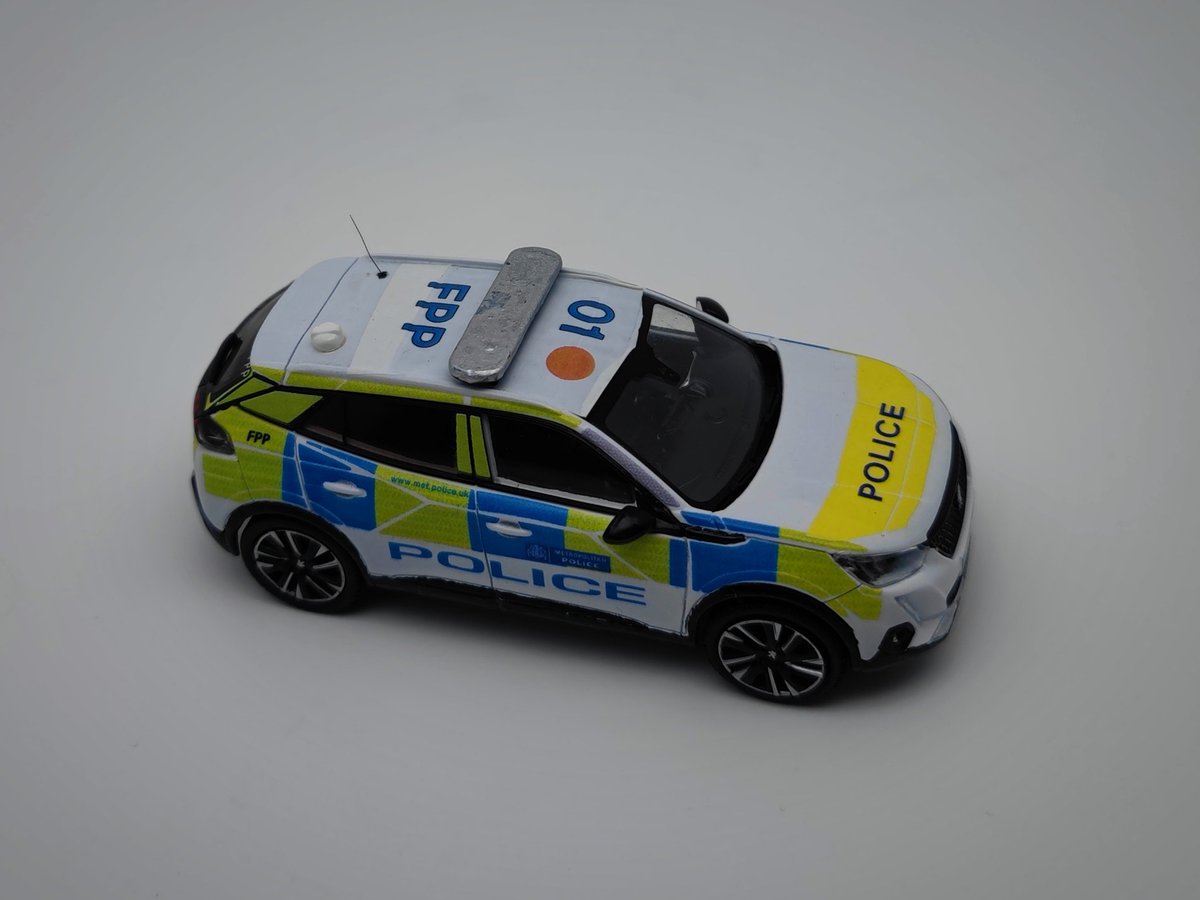 blue_code3's tweet image. 1/43 Metropolitan Police Peugeot 2008 #FPP