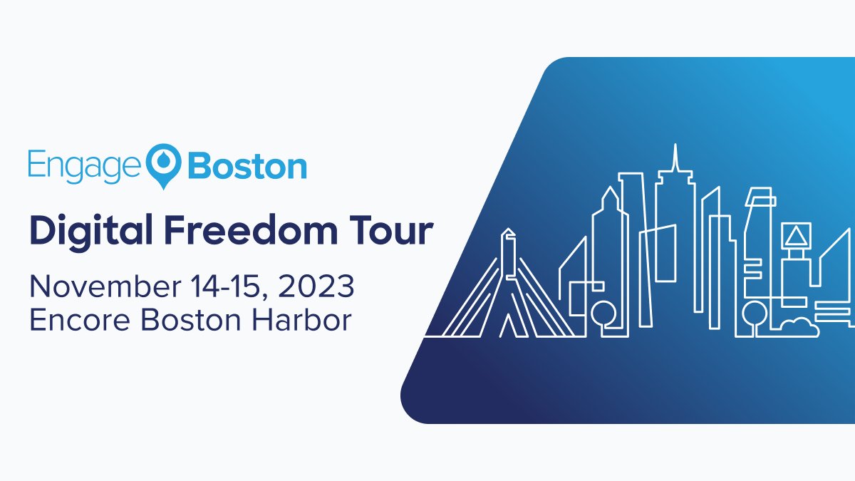 The Engage Boston two-week countdown begins now! ⏳ We're excited to hear from our keynote speakers: @HabenGirma, @paulroetzer, @MarsGlobal, @newbalance, @HunterDouglas, @Fidelity Investments, and more. Register today. bit.ly/3u02gPj