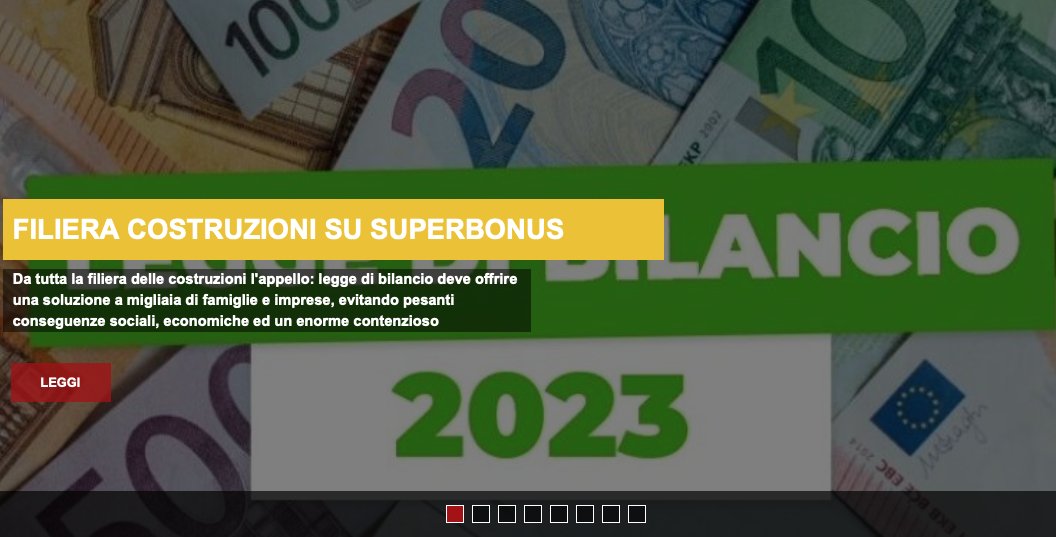 #superbonus Associazioni datoriali e #sindacati  #costruzioni: serve proroga❗️ Legge di bilancio deve offrire una soluzione a migliaia di #famiglie e #imprese, evitando pesanti conseguenze sociali, economiche e contenziosi. #governo #manovra Leggi tutto &gt; bit.ly/3QCEqCm