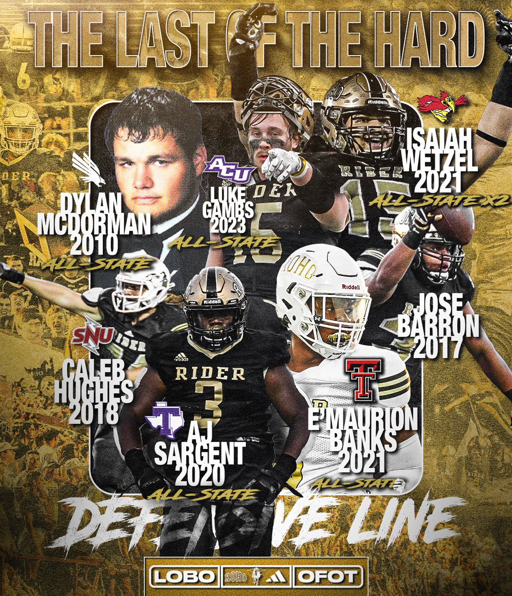 ⬛️🟨LOBO🟨⬛️

On Halloween we honor the young men that put nightmares into opposing offenses for over 20 years!

These were the real monsters!

#ROHO | #OFOT | #LOBO