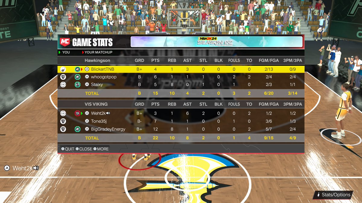 Down goes TNB 😮😳 @blickerts @nadegrinds #PS5Share, #NBA2K24