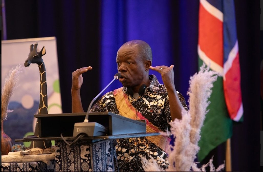 pkipalu's tweet photo. 1] 📽️We are celebrating a landmark 3-day #IndigenousPeoples' &amp; #LocalCommunities' Conservation Congress in Namibia! The convening articulated a people-centered #conservation strategy, fostering inclusivity and rights-based conservation across Africa. https://t.co/oFXLSNJnJ2